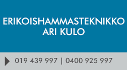 Erikoishammasteknikko Ari Kulo logo